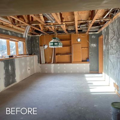 Interior Painting, before by M. Carlson Painting