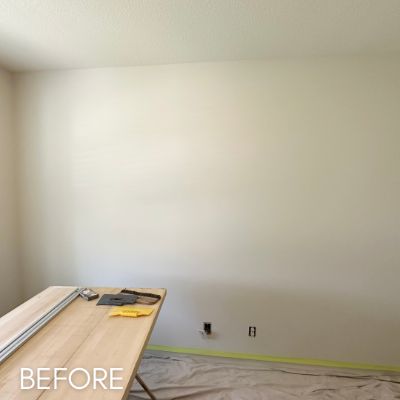 Wallcovering & Wallpaper, before by M. Carlson Painting