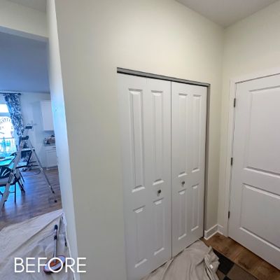 Wallcovering & Wallpaper, before by M. Carlson Painting