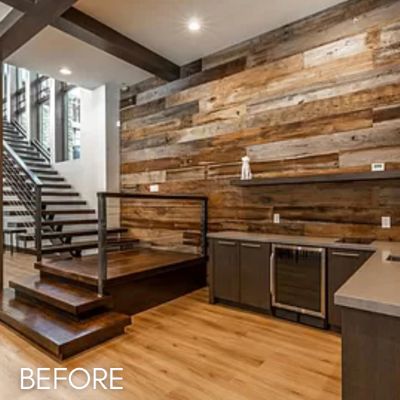 Wallcovering & Wallpaper, before by M. Carlson Painting