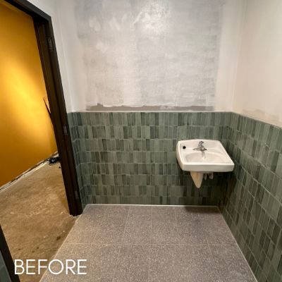 Wallcovering & Wallpaper, before by M. Carlson Painting