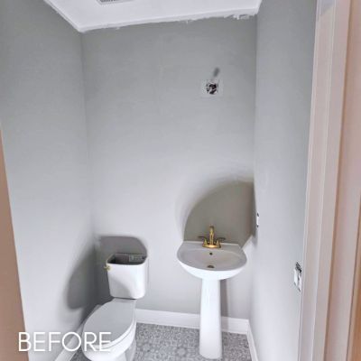 Wallcovering & Wallpaper, before by M. Carlson Painting