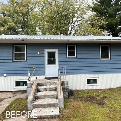 Exterior Painting, before by M. Carlson Painting