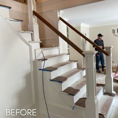 Interior Painting, before by M. Carlson Painting