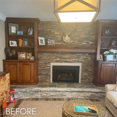 Interior Painting, before by M. Carlson Painting