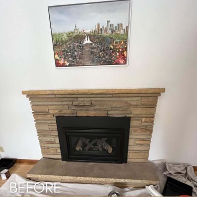 Interior Painting, before by M. Carlson Painting