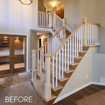 Interior Painting, before by M. Carlson Painting