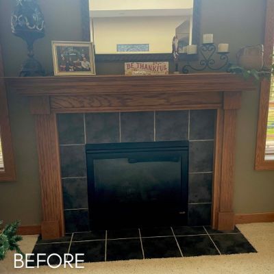 Interior Painting, before by M. Carlson Painting