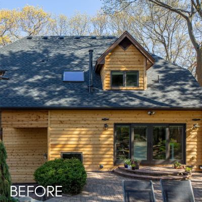 Exterior Painting, before by M. Carlson Painting
