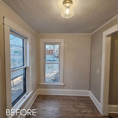Wallcovering & Wallpaper, before by M. Carlson Painting