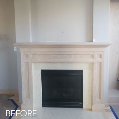 Interior Painting, before by M. Carlson Painting