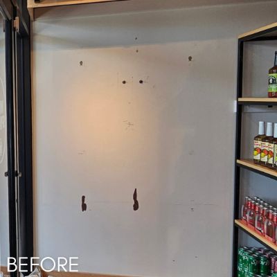 Wallcovering & Wallpaper, before by M. Carlson Painting