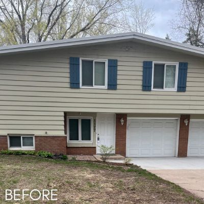 Exterior Painting, before by M. Carlson Painting