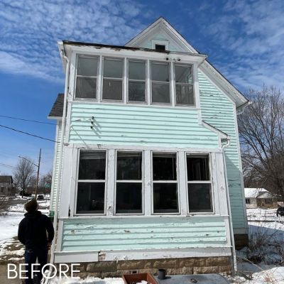 Exterior Painting, before by M. Carlson Painting