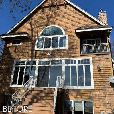 Exterior Painting, before by M. Carlson Painting