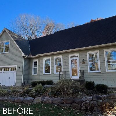 Exterior Painting, before by M. Carlson Painting