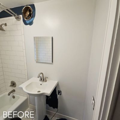 Wallcovering & Wallpaper, before by M. Carlson Painting