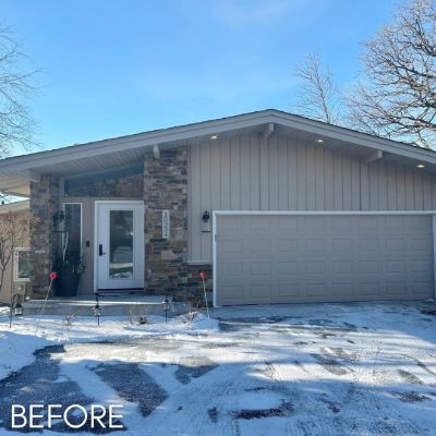 Exterior Painting, before by M. Carlson Painting