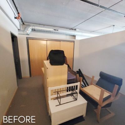 Interior Painting, before by M. Carlson Painting