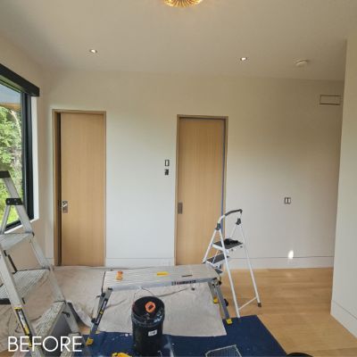 Interior Painting, before by M. Carlson Painting
