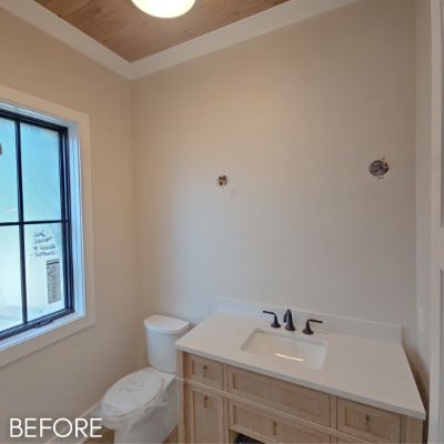 Wallcovering & Wallpaper, before by M. Carlson Painting