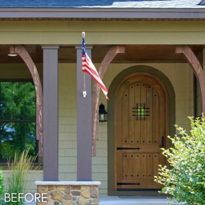 Exterior Painting, before by M. Carlson Painting