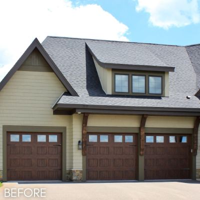 Exterior Painting, before by M. Carlson Painting