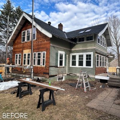 Exterior Painting, before by M. Carlson Painting