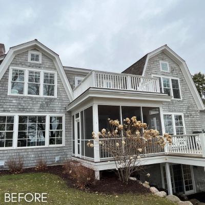 Exterior Painting, before by M. Carlson Painting