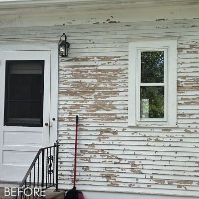 Exterior Painting, before by M. Carlson Painting