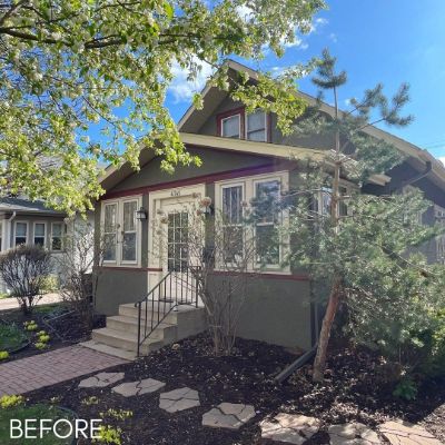 Exterior Painting, before by M. Carlson Painting