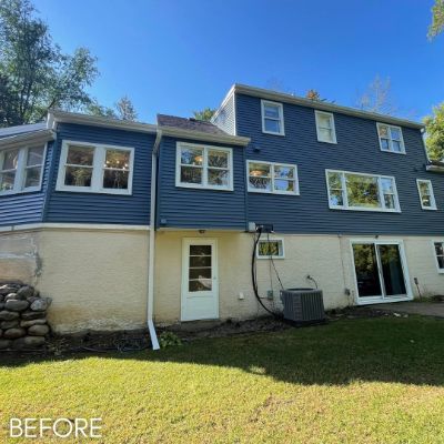 Exterior Painting, before by M. Carlson Painting