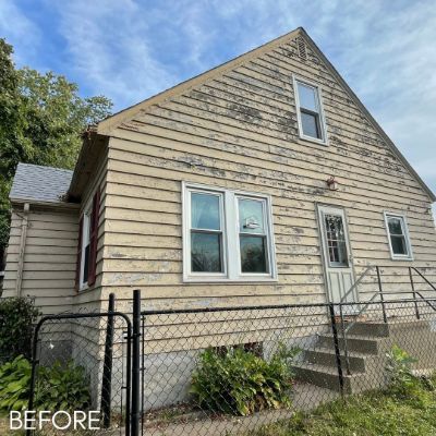 Exterior Painting, before by M. Carlson Painting