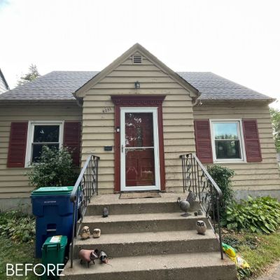 Exterior Painting, before by M. Carlson Painting