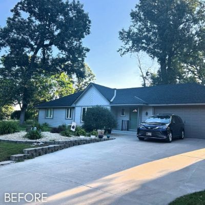 Exterior Painting, before by M. Carlson Painting