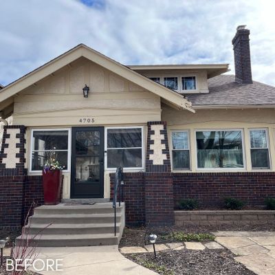 Exterior Painting, before by M. Carlson Painting