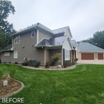 Exterior Painting, before by M. Carlson Painting
