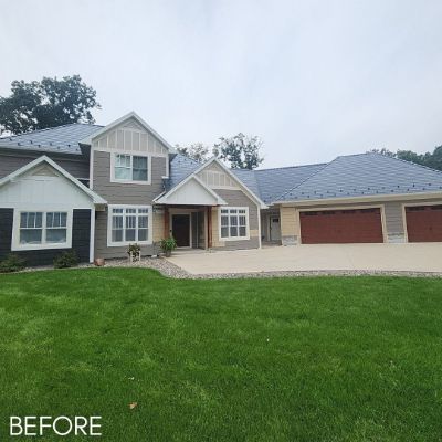 Exterior Painting, before by M. Carlson Painting