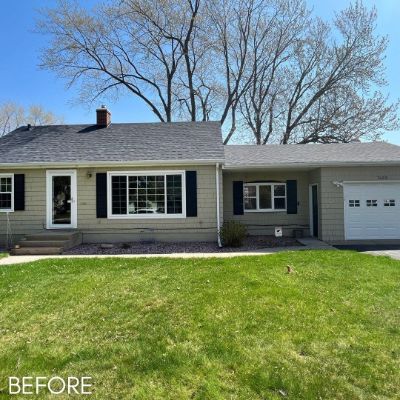 Exterior Painting, before by M. Carlson Painting