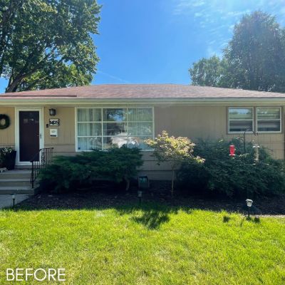 Exterior Painting, before by M. Carlson Painting
