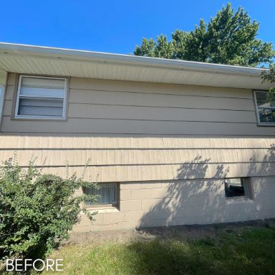 Exterior Painting, before by M. Carlson Painting